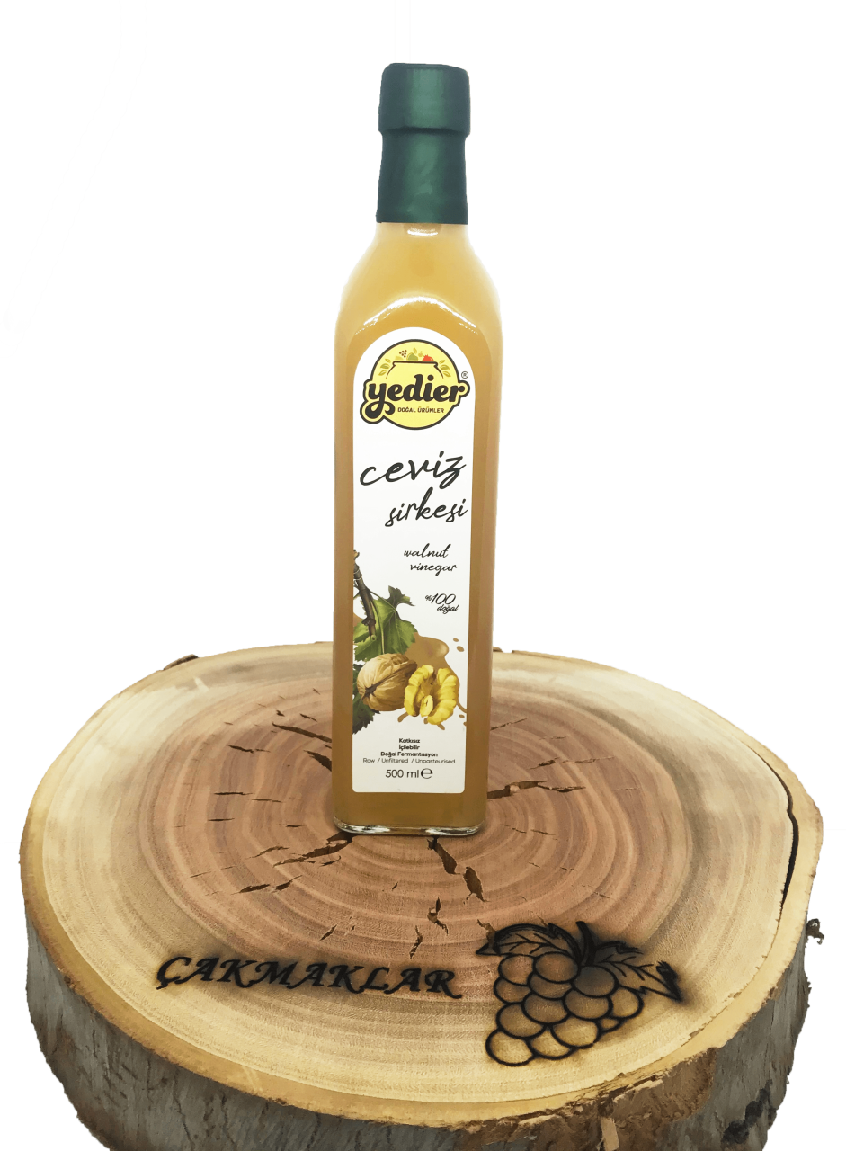 Yedier Ceviz Sirkesi Doğal Fermente (500ml)