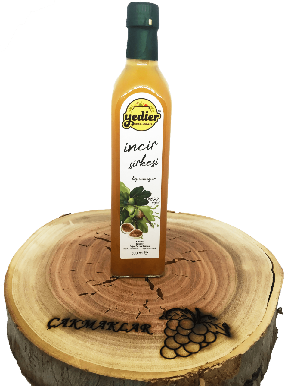 Yedier İncir Sirkesi Doğal Fermente (500ml)
