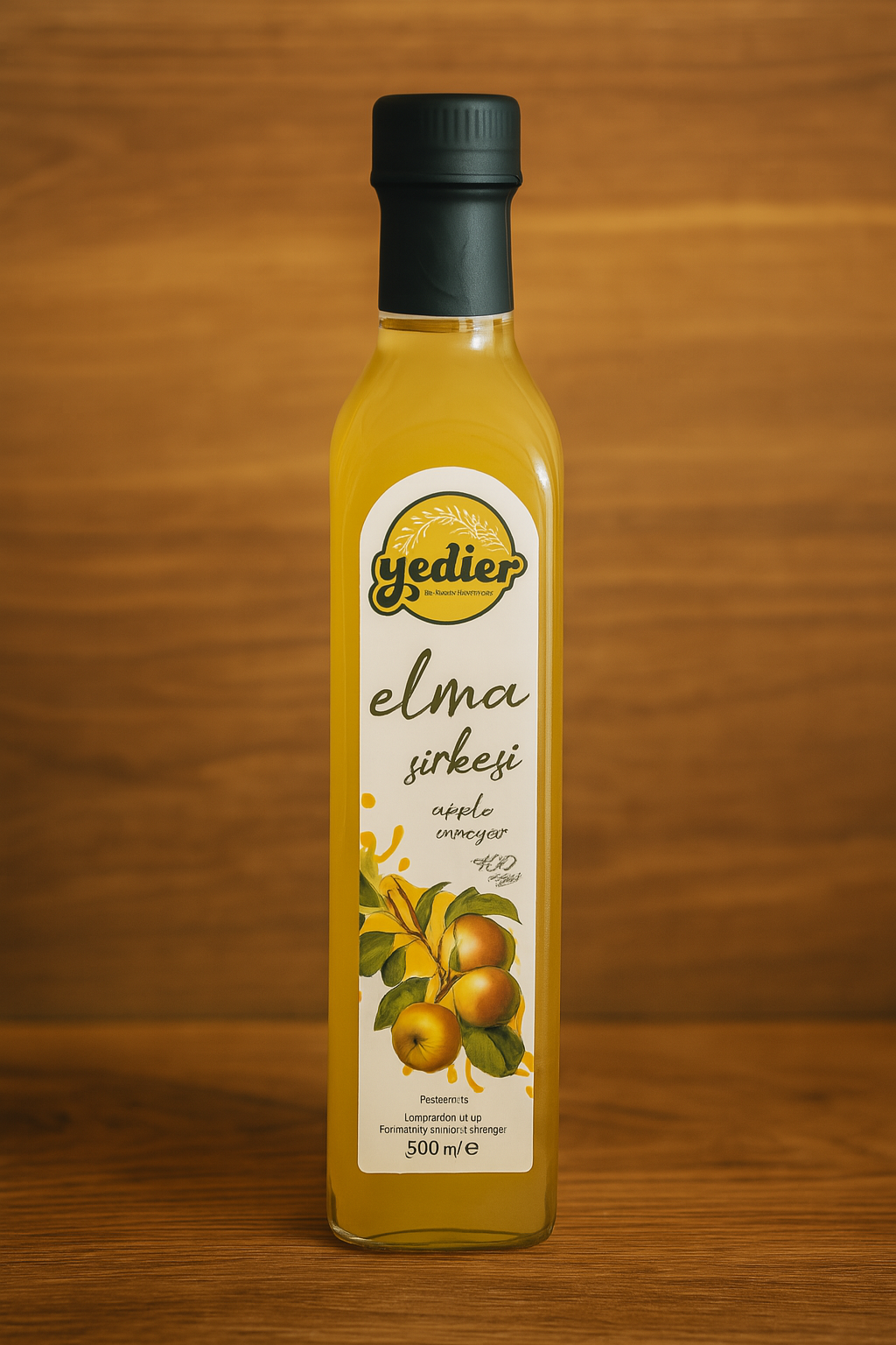Yedier Elma Sirkesi Doğal Fermente (500ml)