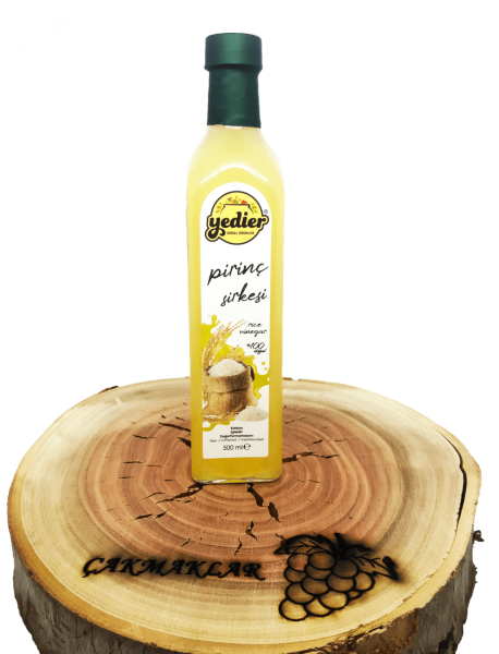 Yedier Pirinç Sirkesi Doğal Fermente (500ml)
