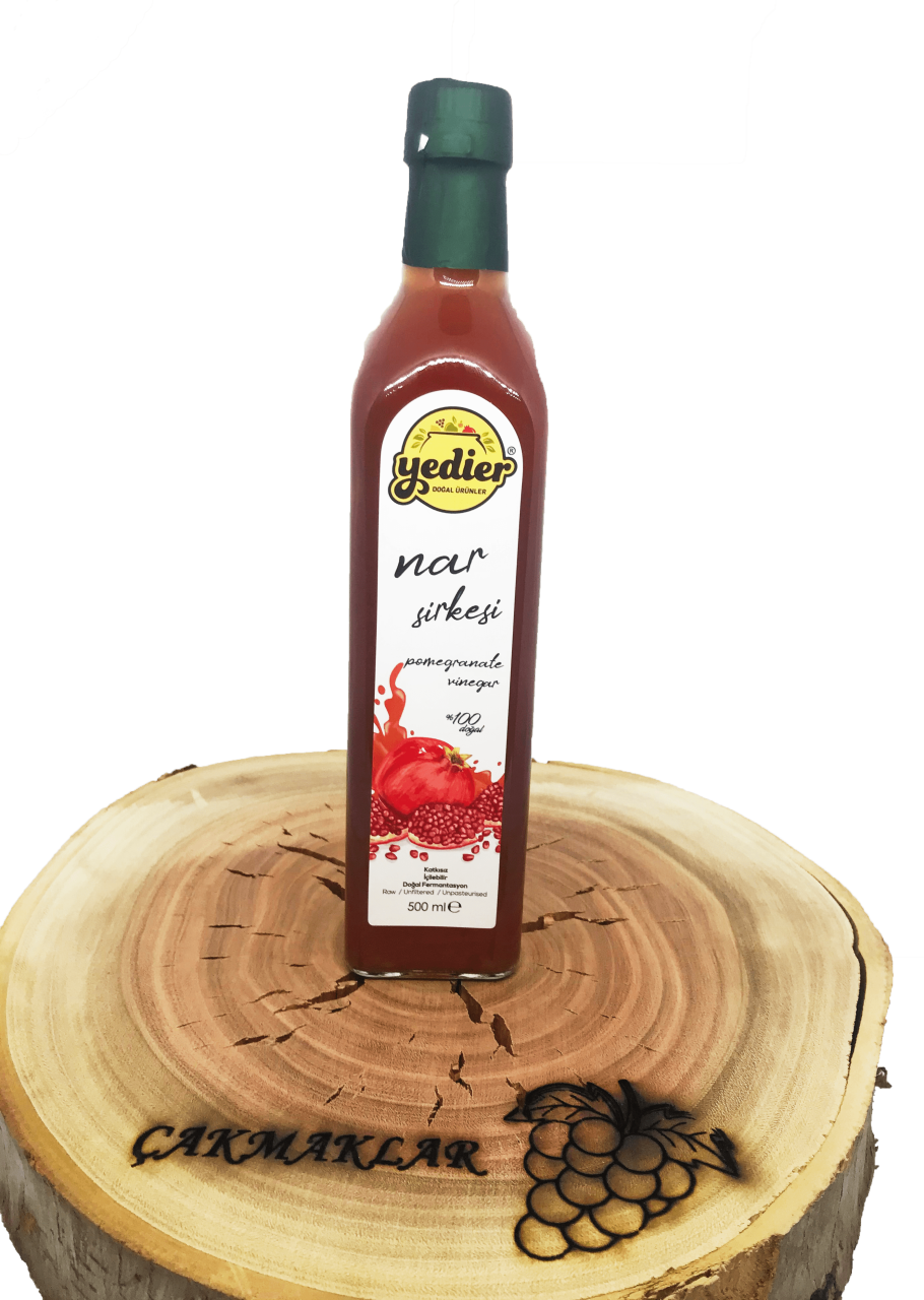 Yedier Nar Sirkesi Doğal Fermente (500ml)
