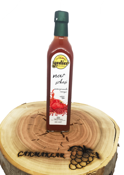 Yedier Nar Sirkesi Doğal Fermente (500ml)