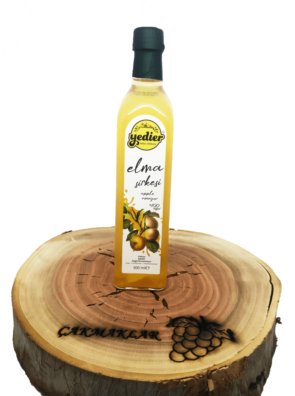 Yedier Elma Sirkesi Doğal Fermente (500ml)