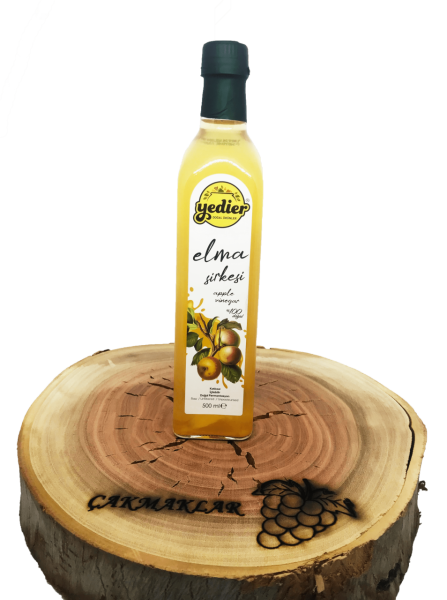 Yedier Elma Sirkesi Doğal Fermente (500ml)