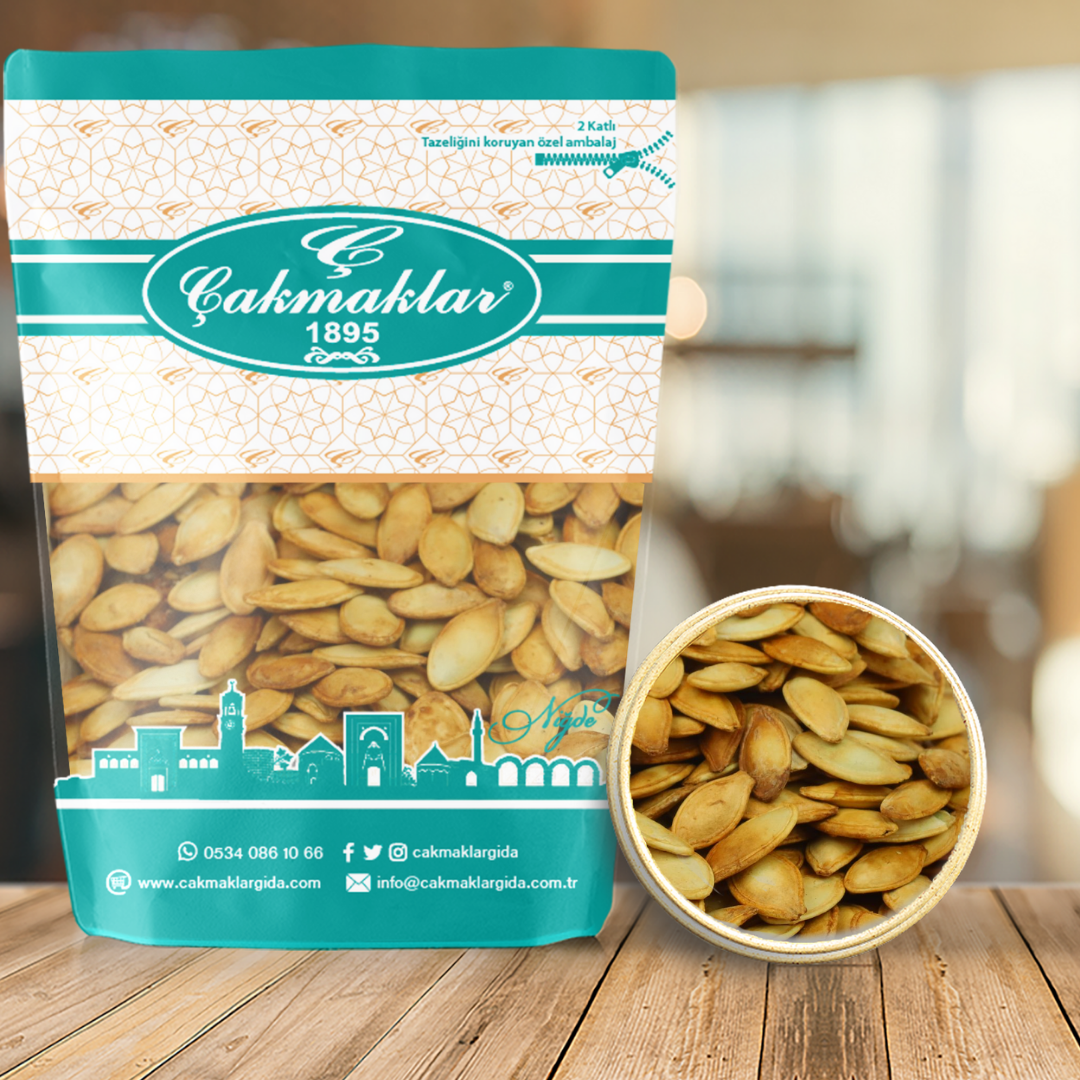 Sütlü Kavrulmuş Kabak Çekirdeği Tuzlu