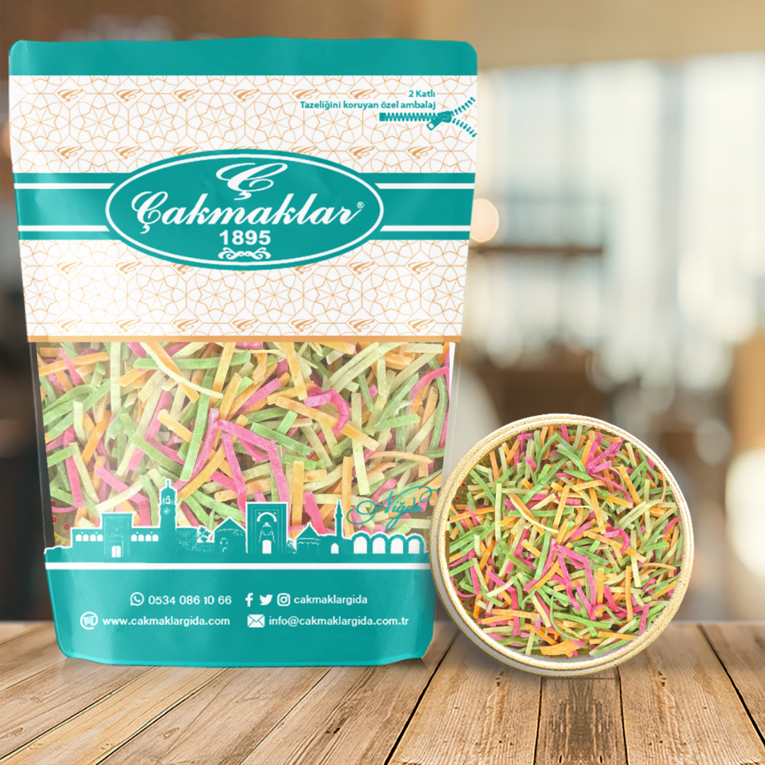 Erişte Sebzeli 1 KG PAKET