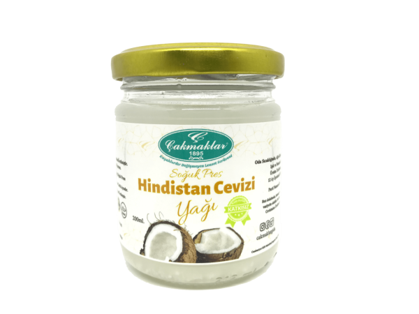 Soğuk Sıkım Hindistan Cevizi Yağı (150 ml)