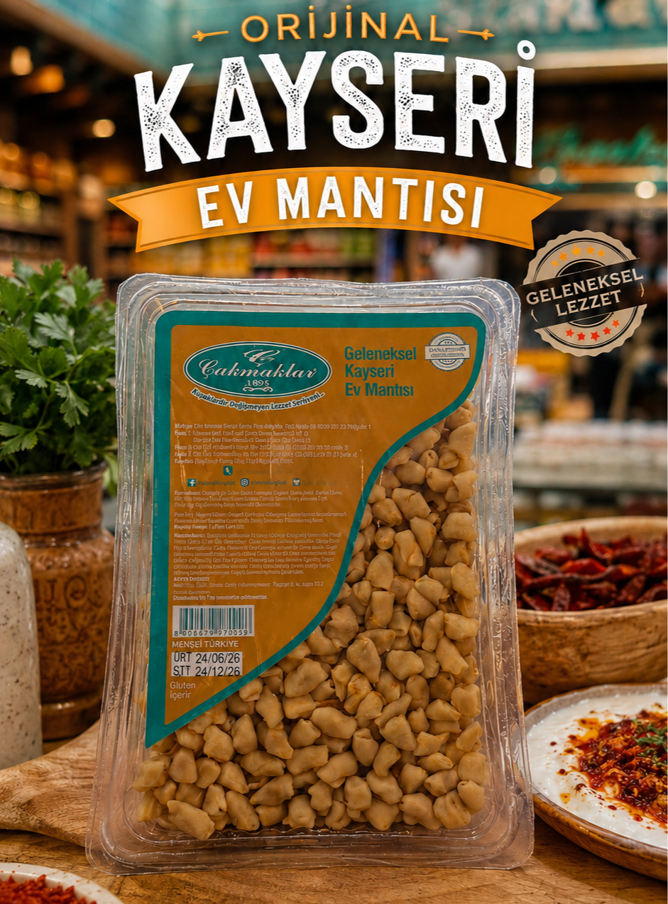 Çakmaklar Ev Mantısı 500 GR