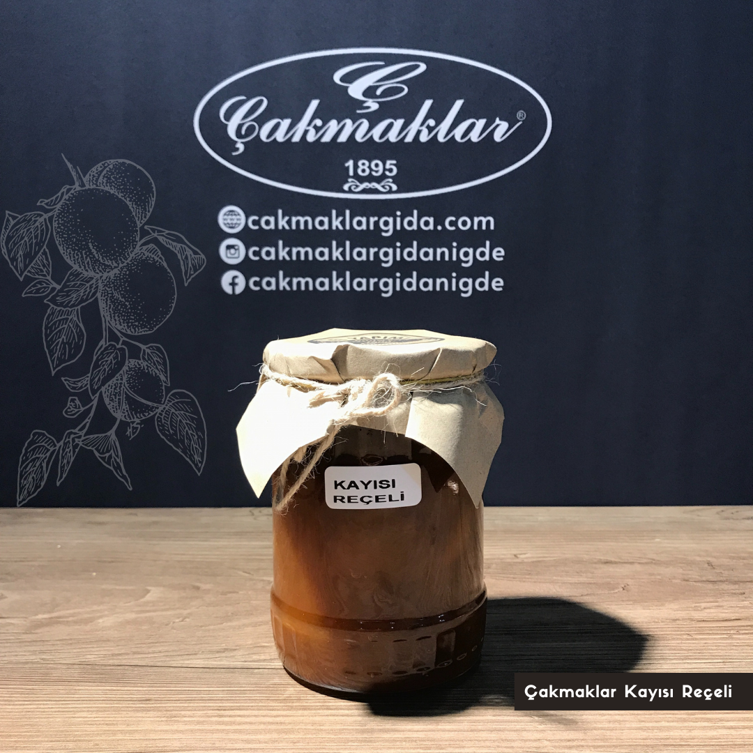 EL YAPIMI DOĞAL KAYISI REÇELİ 720GR