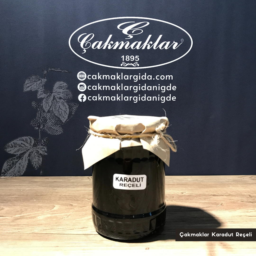 EL YAPIMI DOĞAL KARADUT REÇELİ 720GR