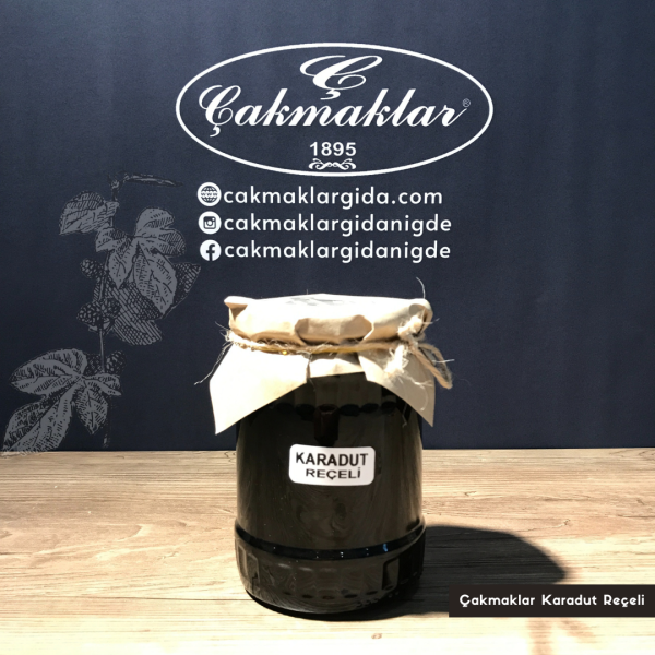 EL YAPIMI DOĞAL KARADUT REÇELİ 720GR